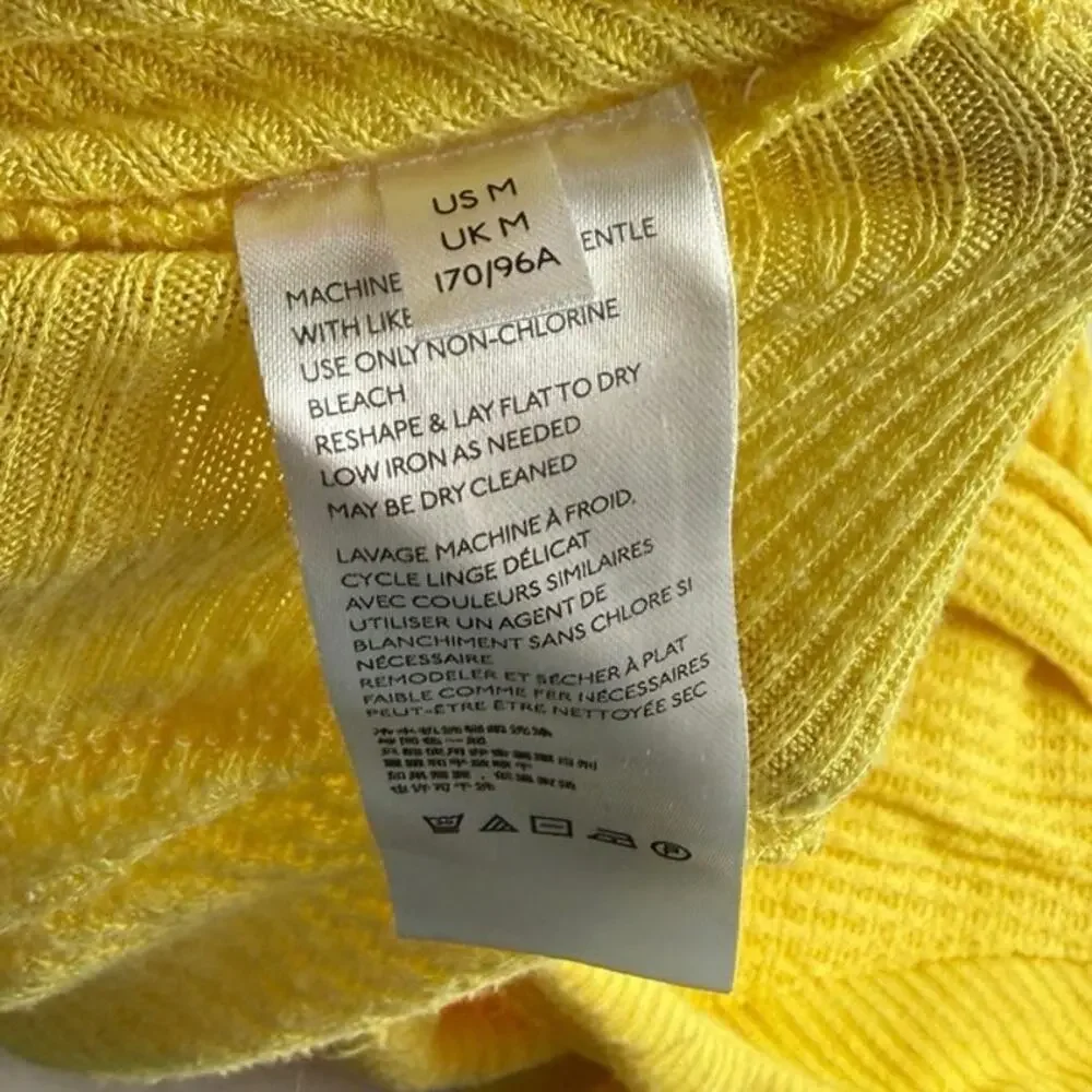 We The Free Santa Clara Thermal Top - Yellow - Size M - Picture 9 of 10